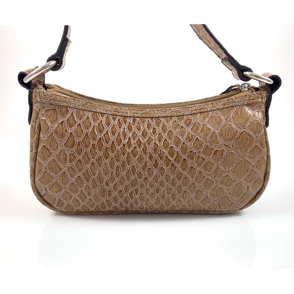 ❌SOLD❌ 90’s XOXO nude faux snakeskin mini purse - Picture 3 of 8